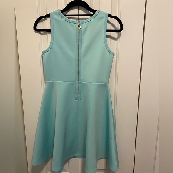 Hannah Banana Blinged Light Blue Dress with Silver Stars - Picture 5 of 5